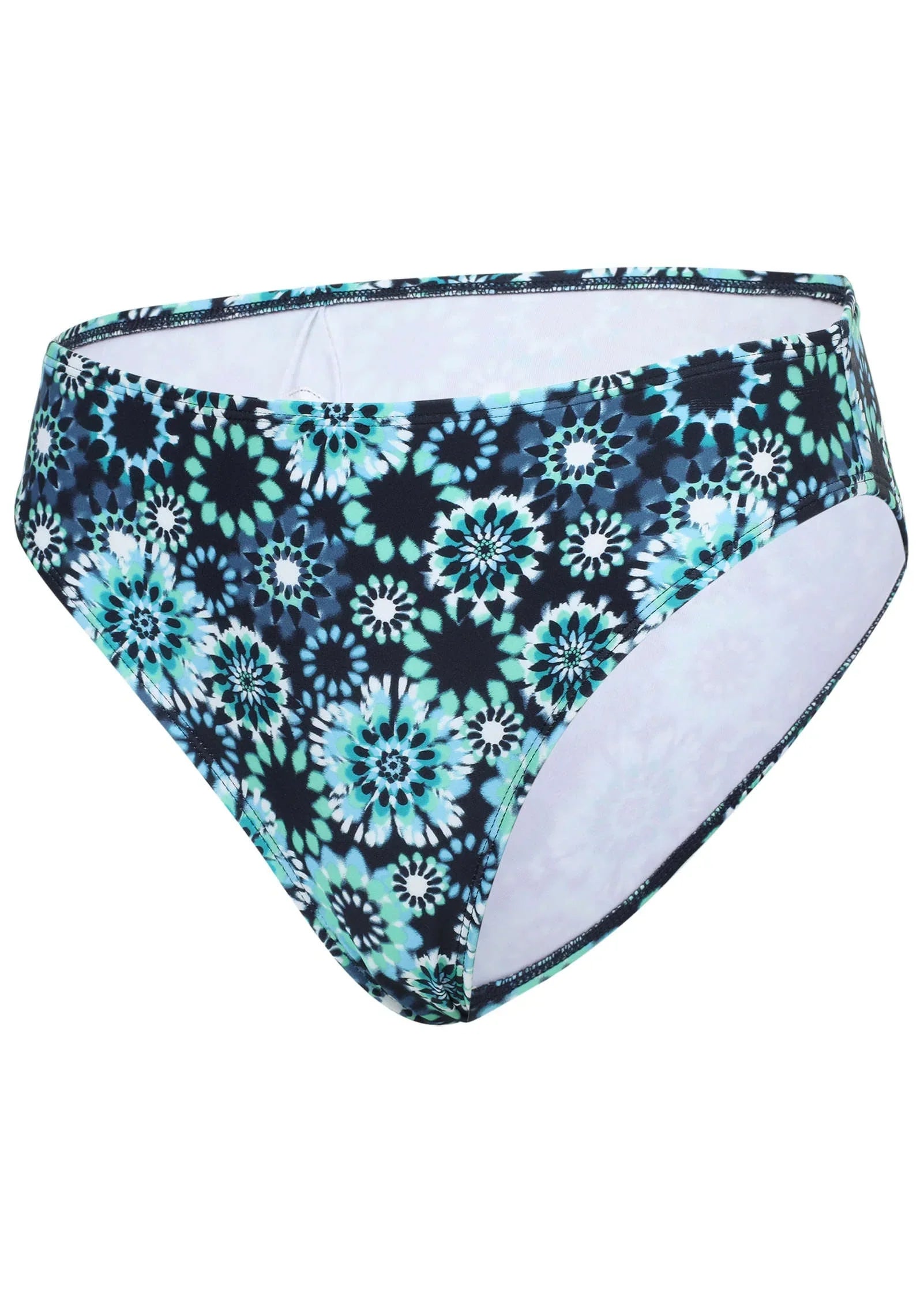 Fiji Moderate Bikini Bottom Cool Kaleidoscope