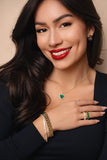 Vega Silver and Gold Band Bracelet
