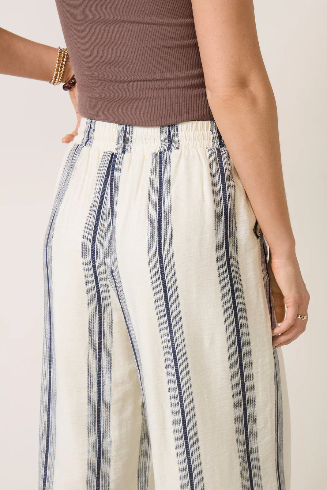 Drew Stripe Wide Leg Pant