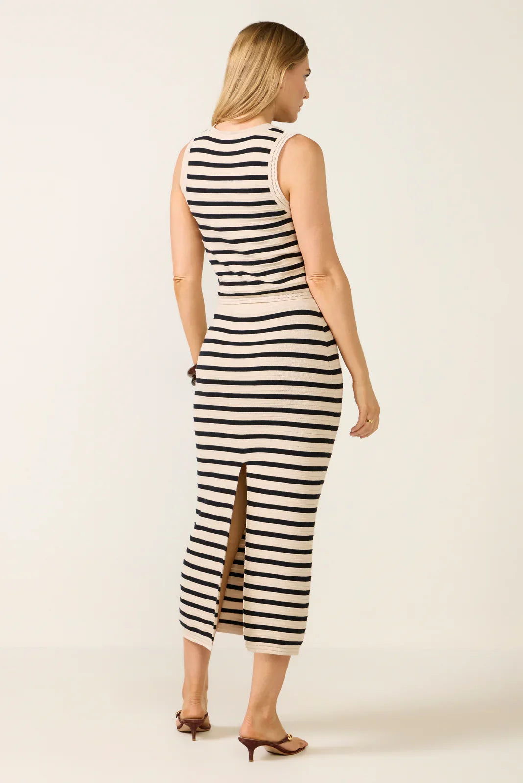 Emori Stripe Maxi Skirt