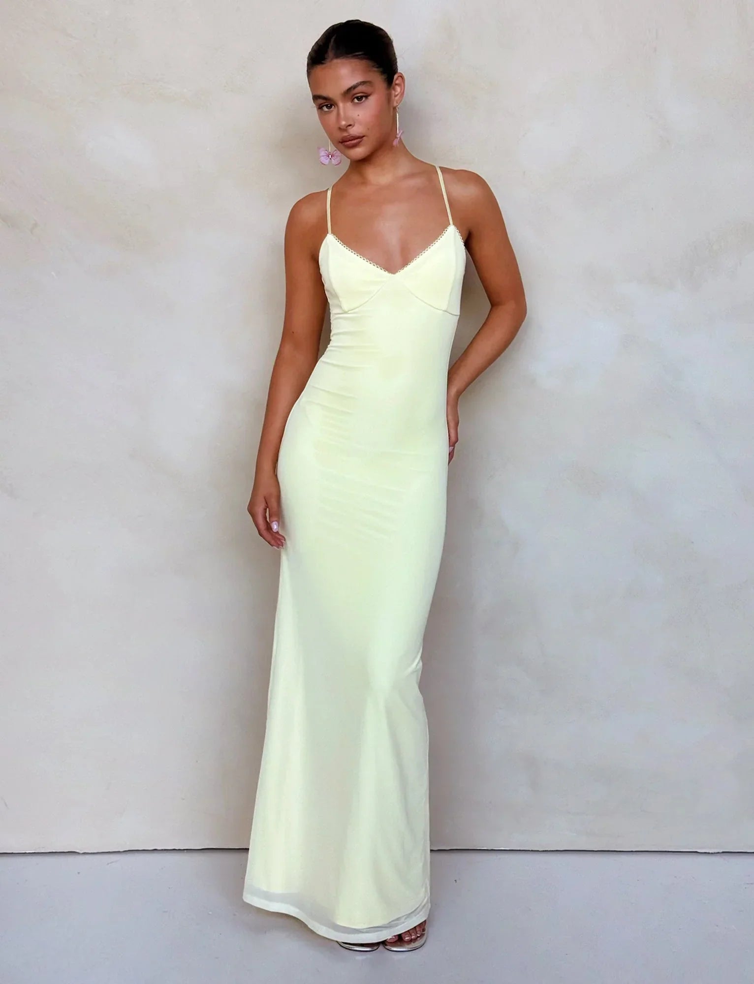 JULIANNA DRESS YELLOW LEMON