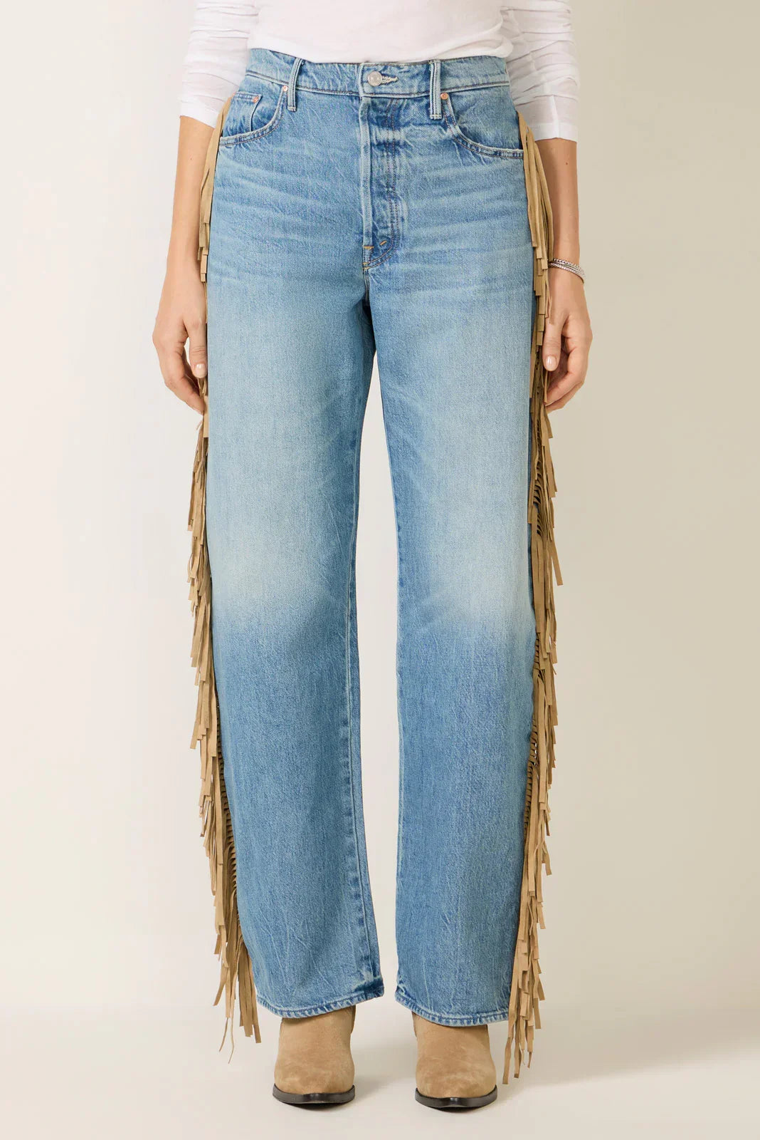 Fringe Half Pipe Button Sneak