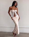 KAROLINA SKIRT WHITE WHITE LACE