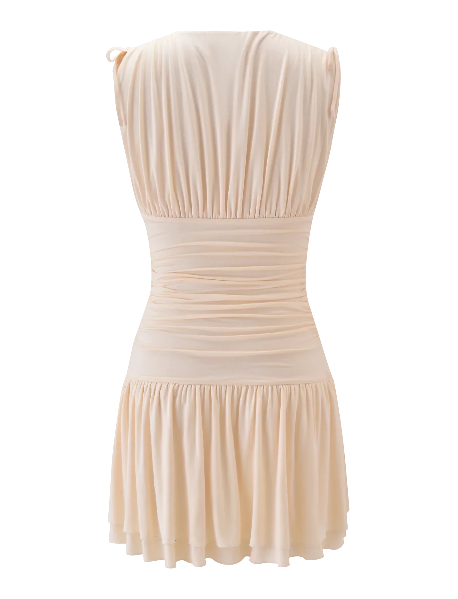 HALONA MINI DRESS CREAM