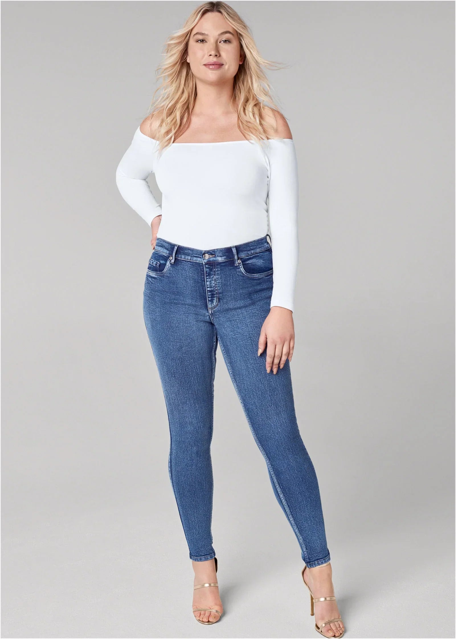 Heidi Skinny Jeans Medium Wash