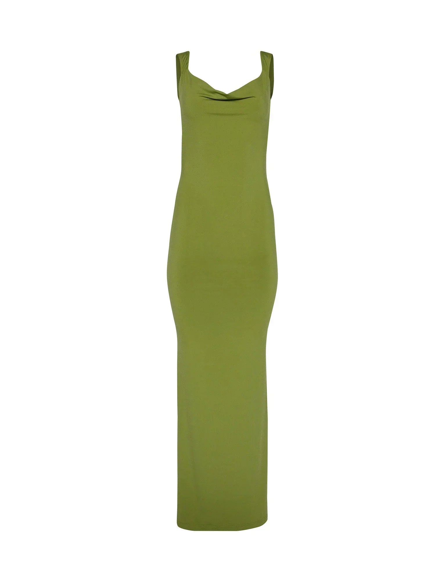 MORANA DRESS GREEN PASTEL GREEN
