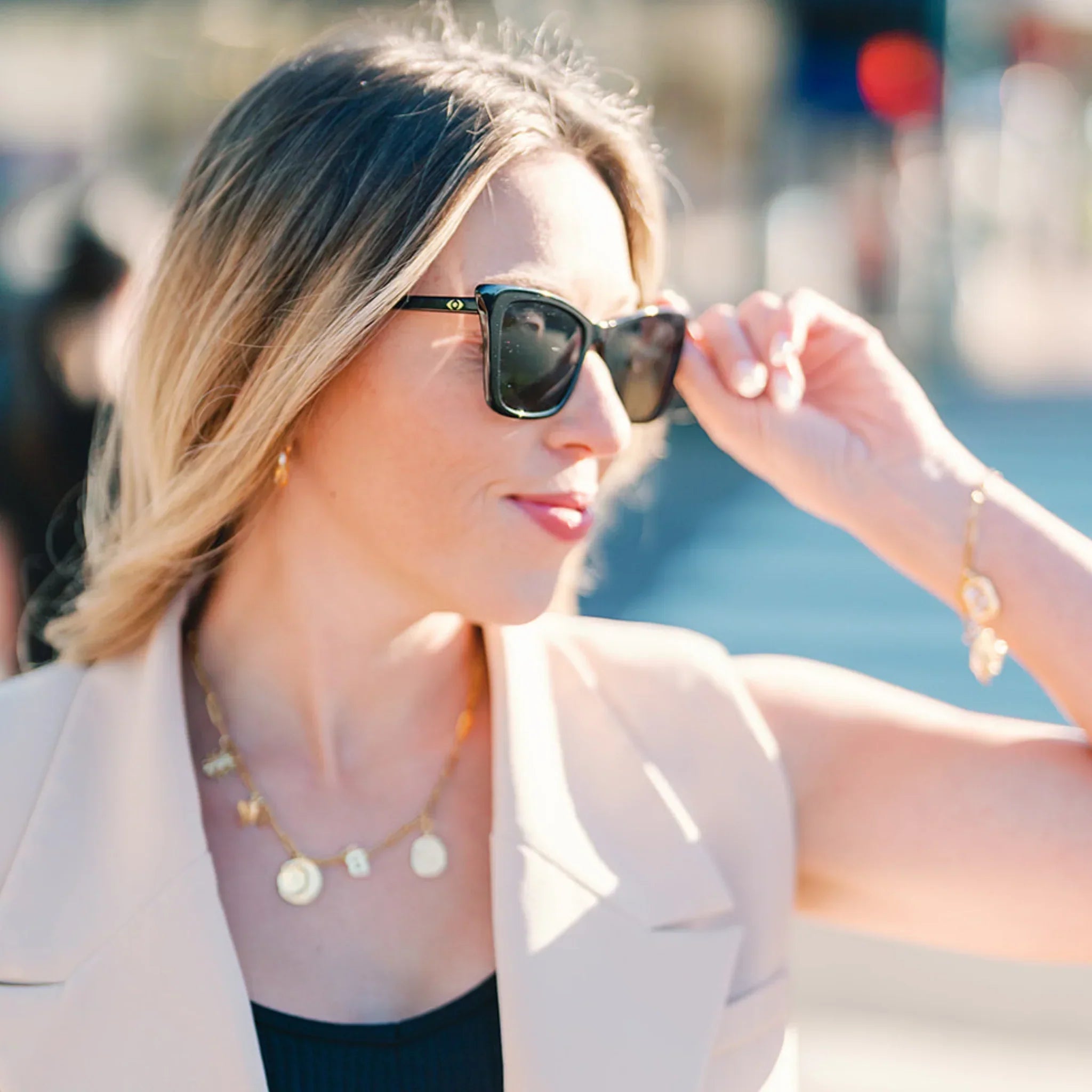 Toni Midnight Black Sunglasses
