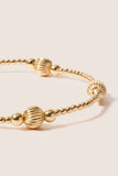 Purpose Dignity 6mm Bead Bracelet Gold