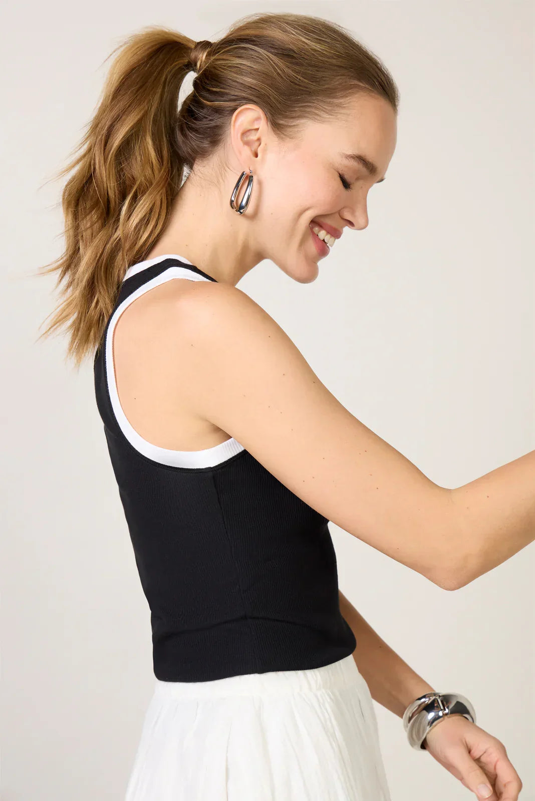 Sirena Colorblocked Rib Tank