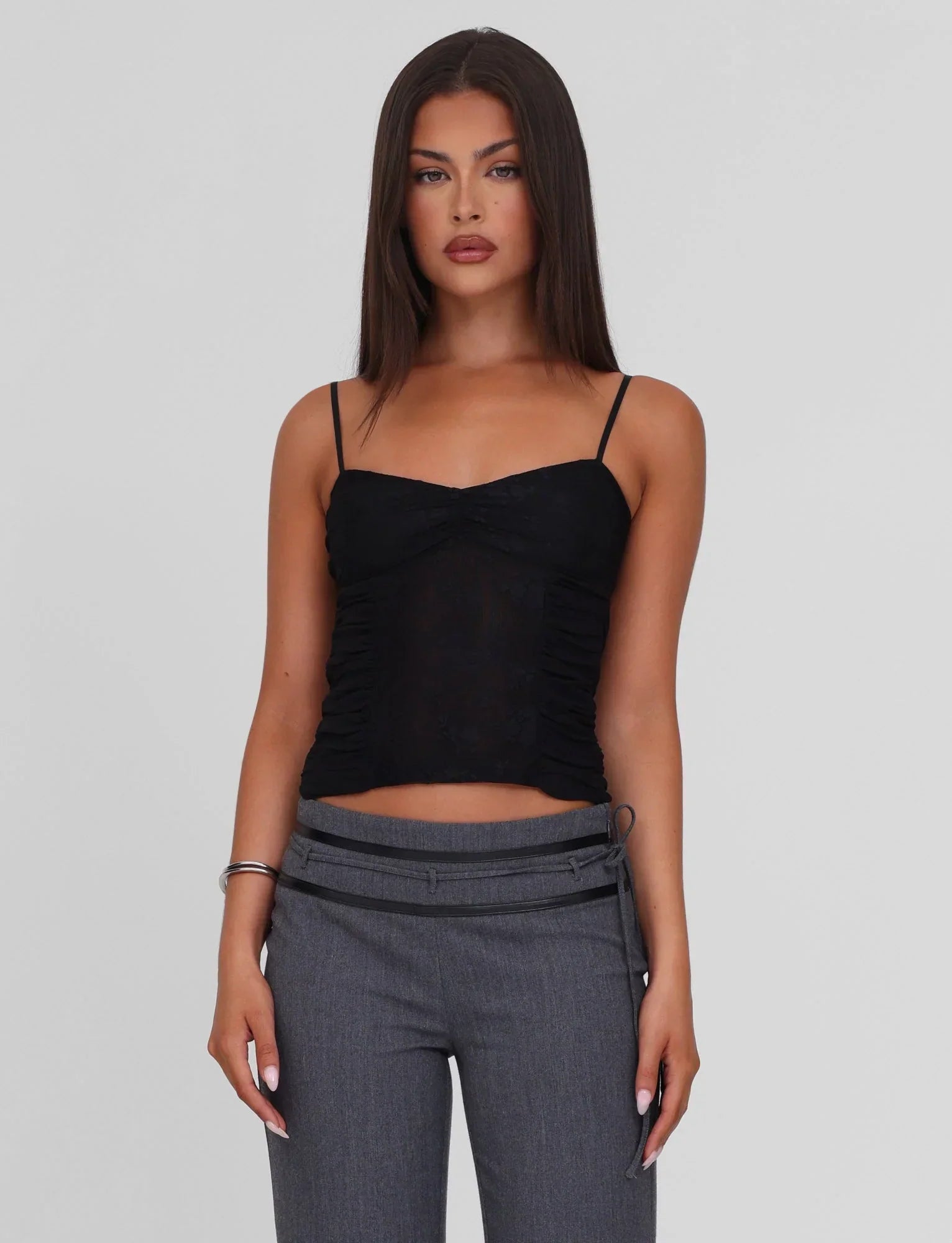 KALLIE TOP BLACK