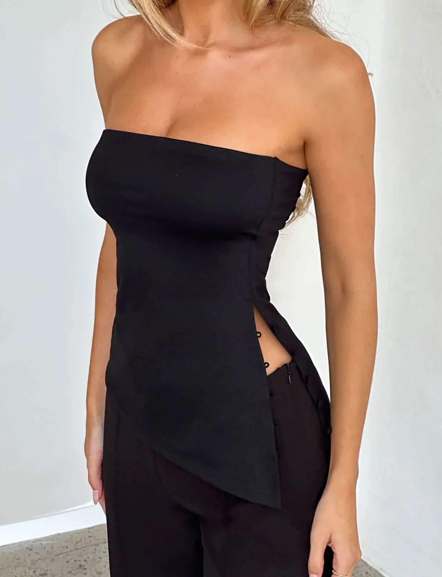 INDIRA TOP BLACK