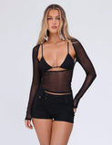 KITTIE SHORT BLACK