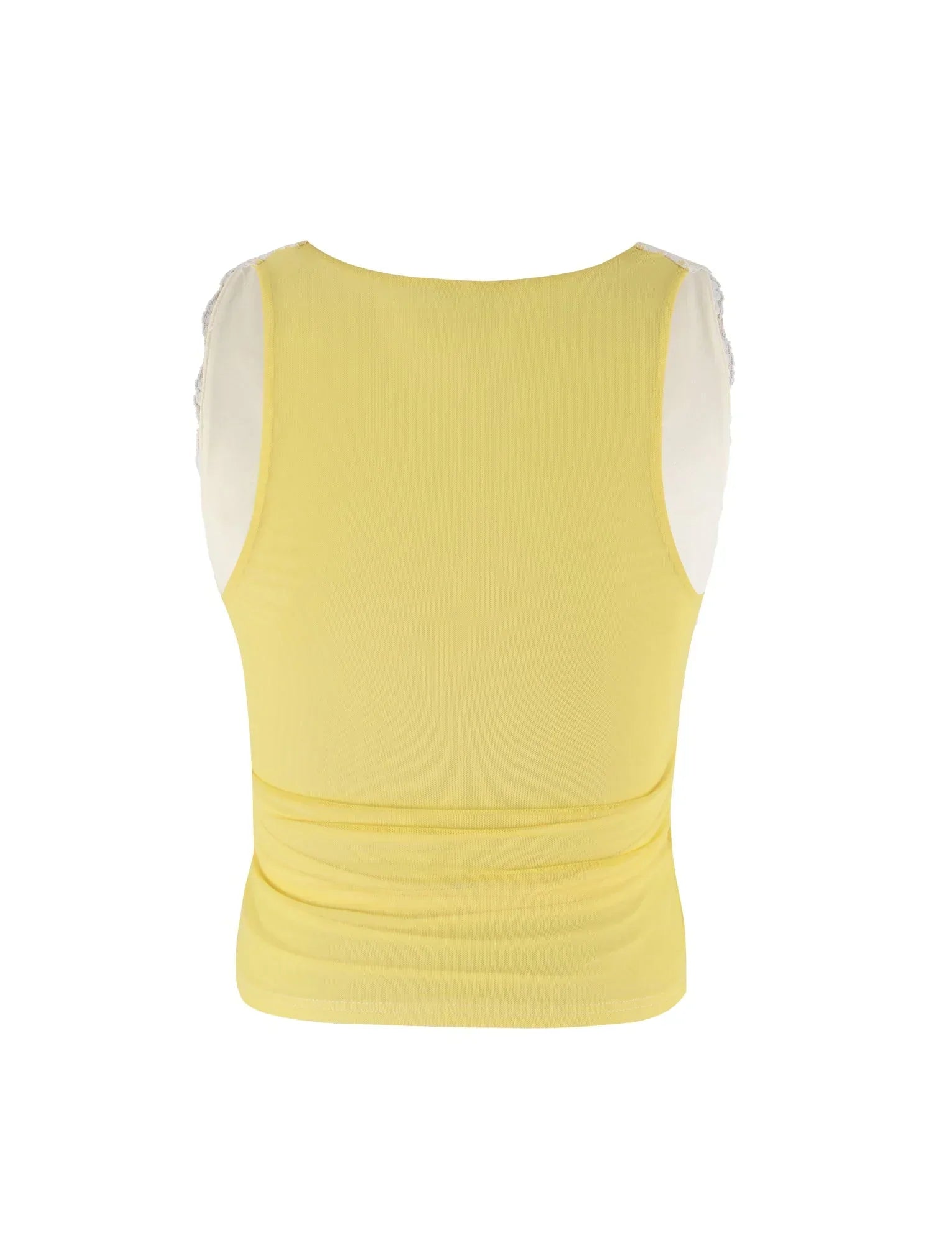 EMBERLY TOP YELLOW LEMON
