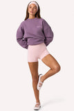 Oversized Crew Neck Jumper in Dusk
