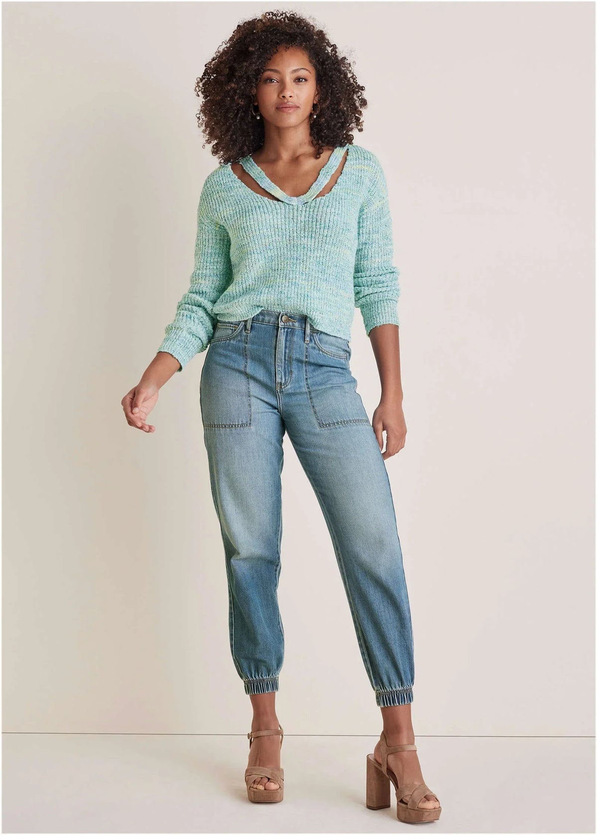 Denim Jogger Light Wash