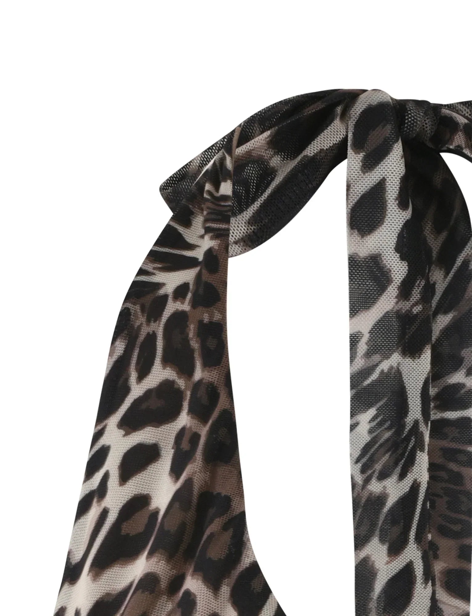 PEARL TOP MULTI LEOPARD