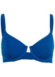 Superrib Underwire Top Blue
