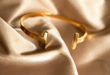 Cleo Gold Cuff Bracelet