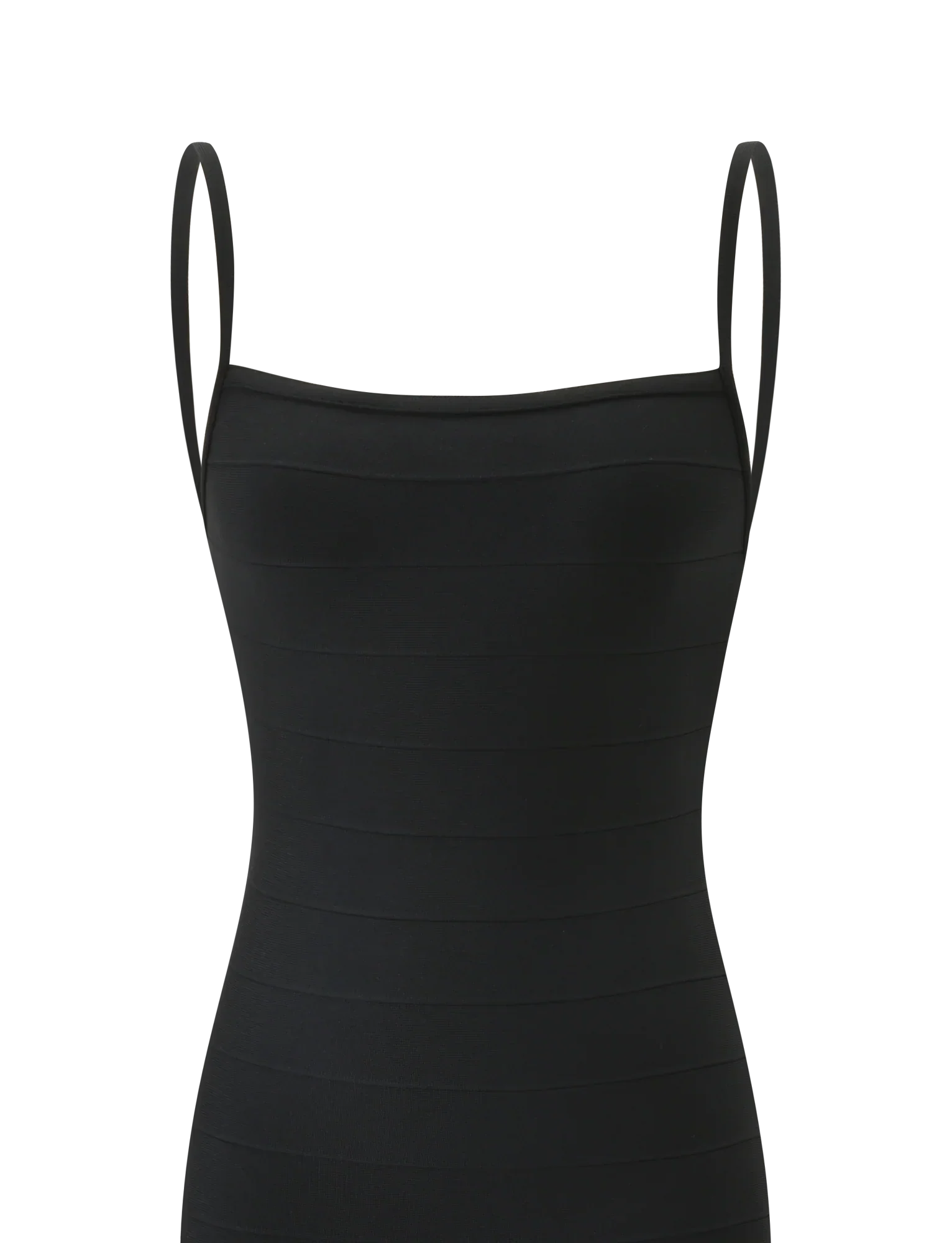 MIDORI MIDI BANDAGE DRESS BLACK