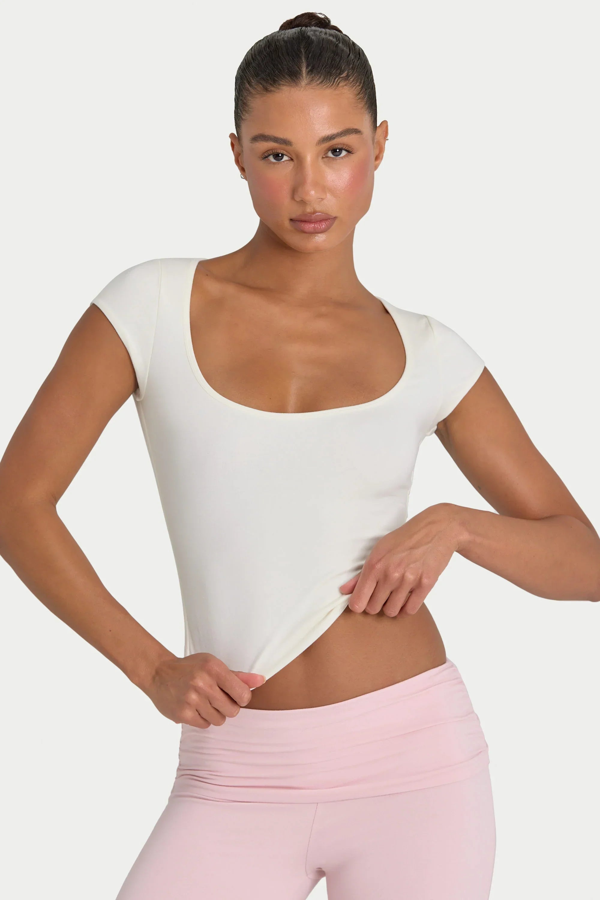 ButterCloud Crop Top in Coconut