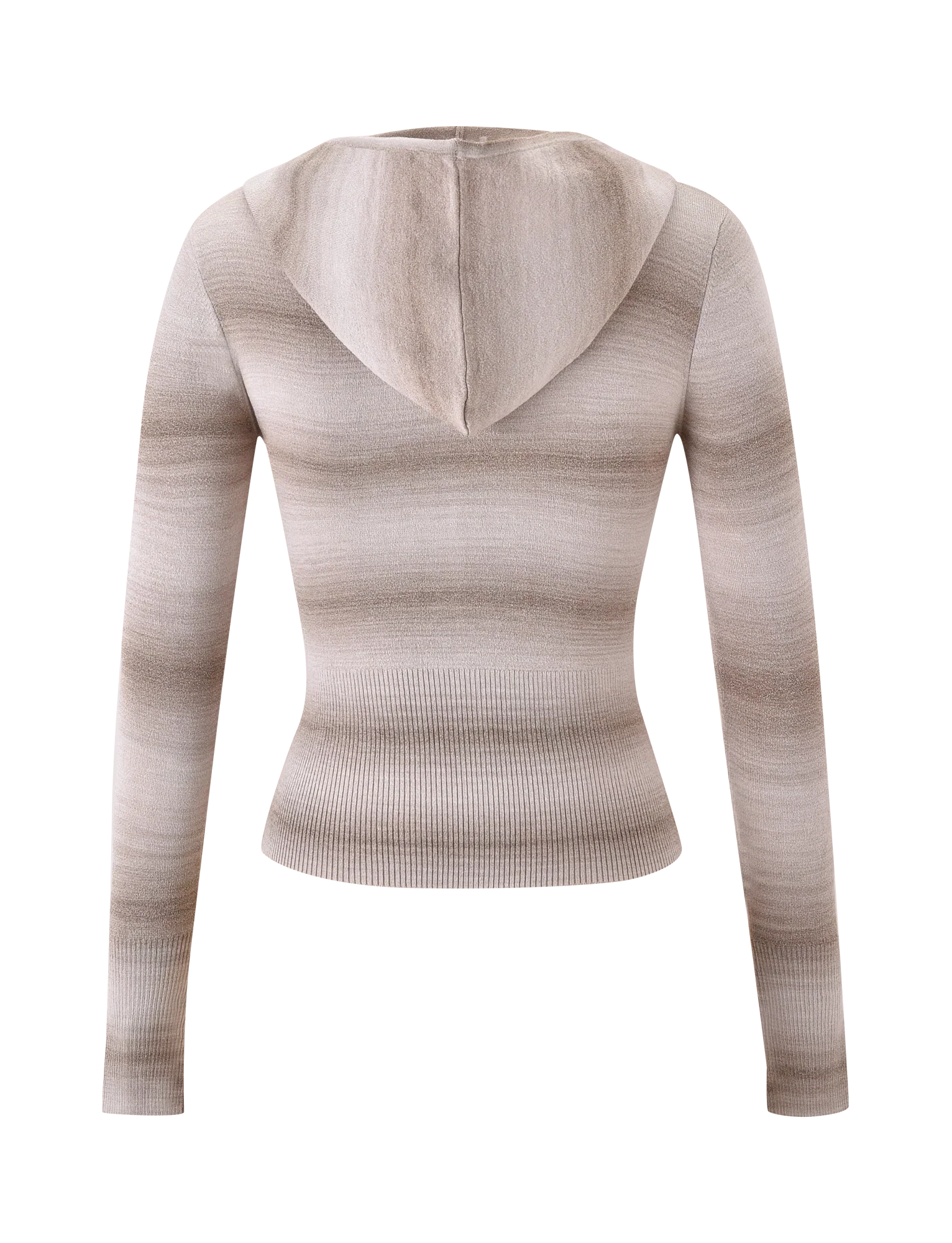 MARISSA JUMPER TAUPE OMBRE STRIPE