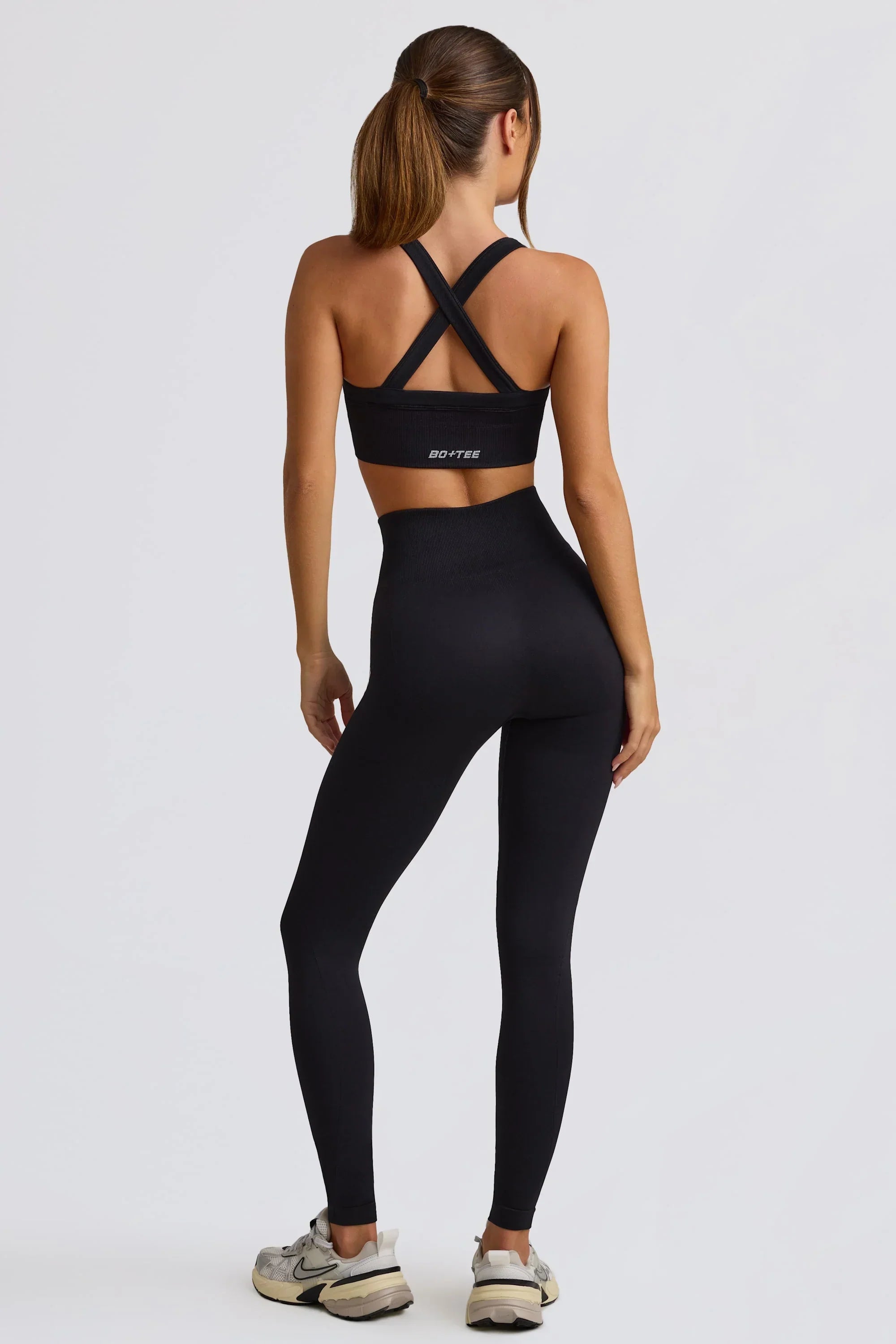 Super Sculpt Seamless High Waist Leggings in Black