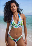 Bali Moderate Bikini Bottom Ombre Block Leaves