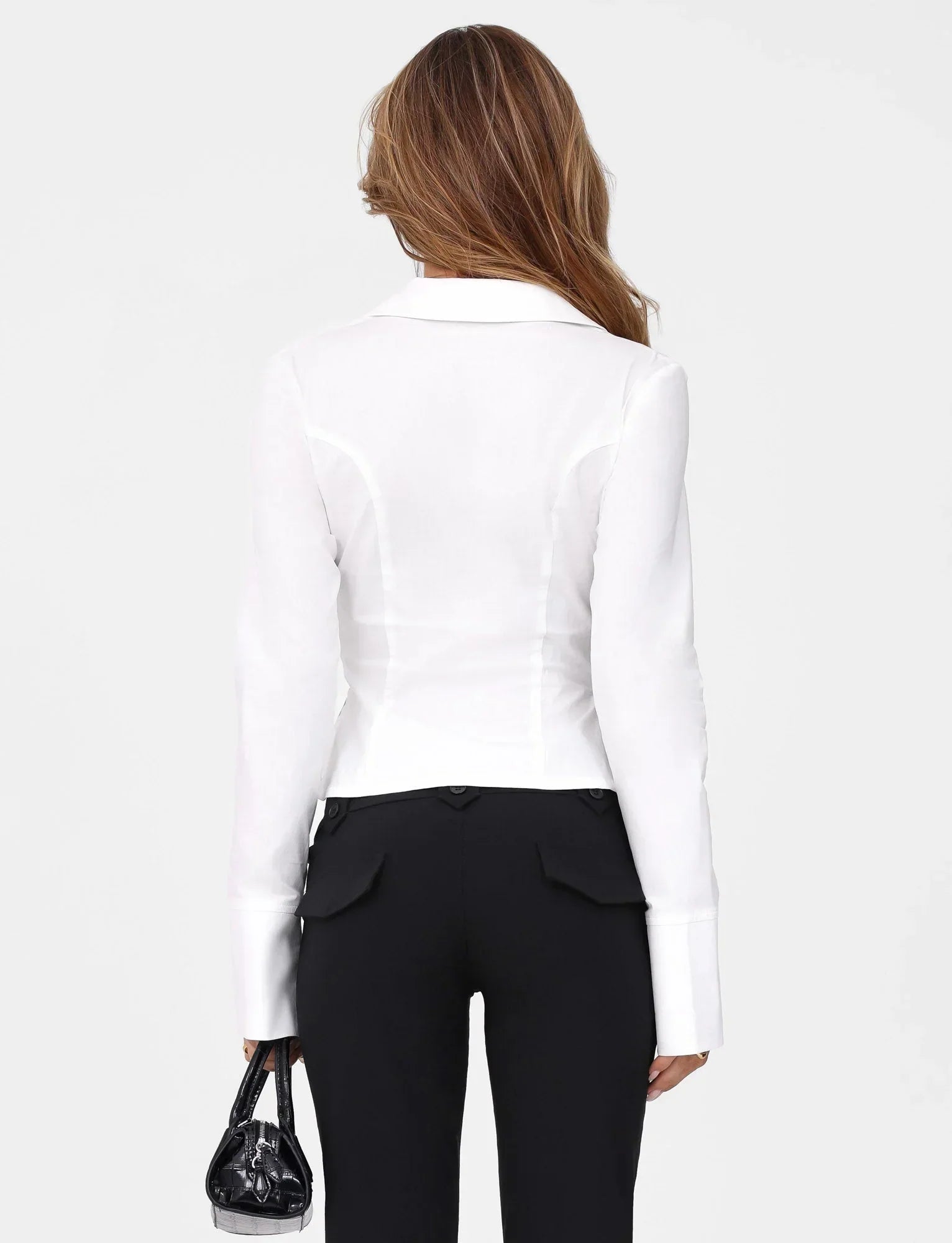BRIELLE SHIRT WHITE IVORY