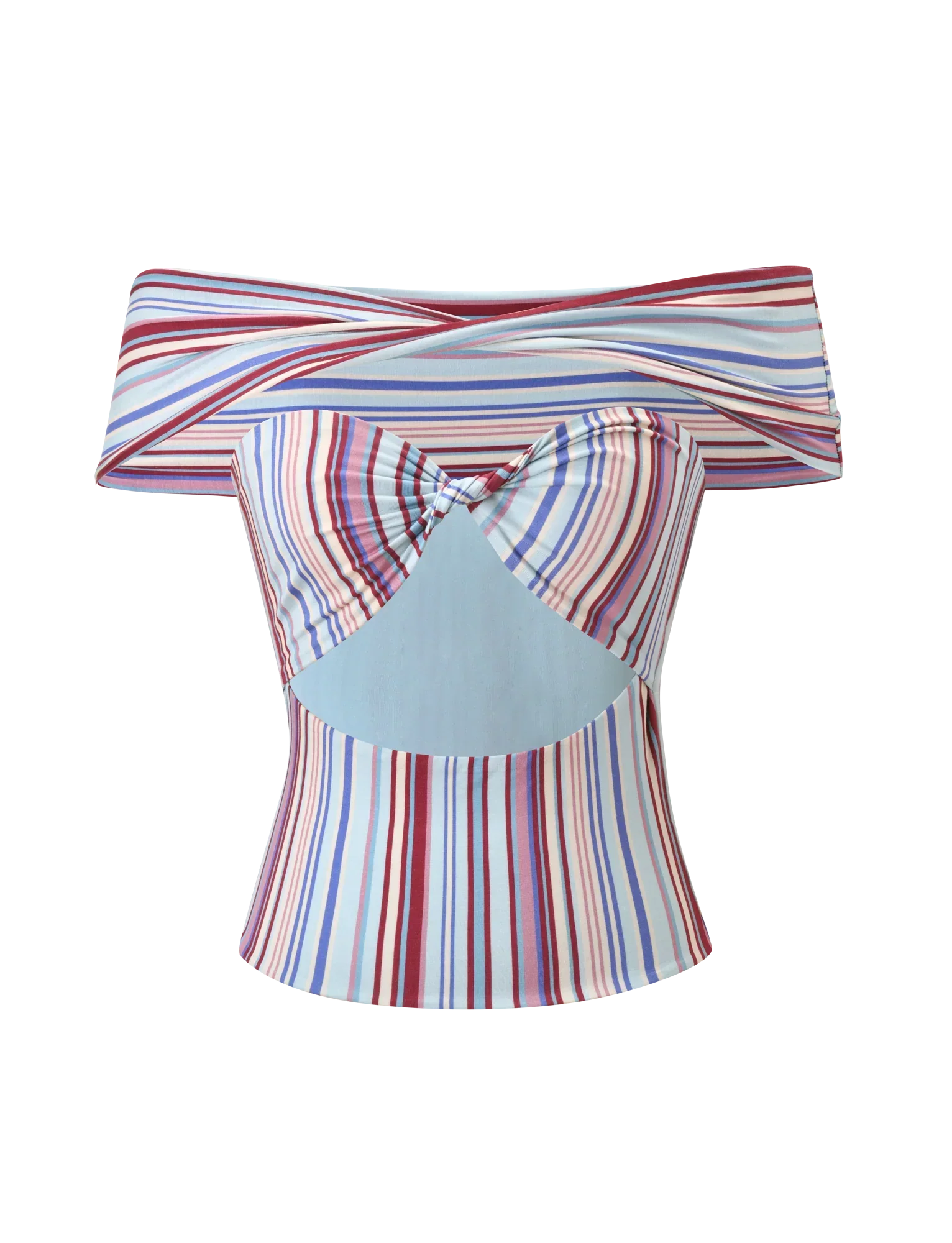 HAZE TWIST TOP VARIEGATED STRIPE