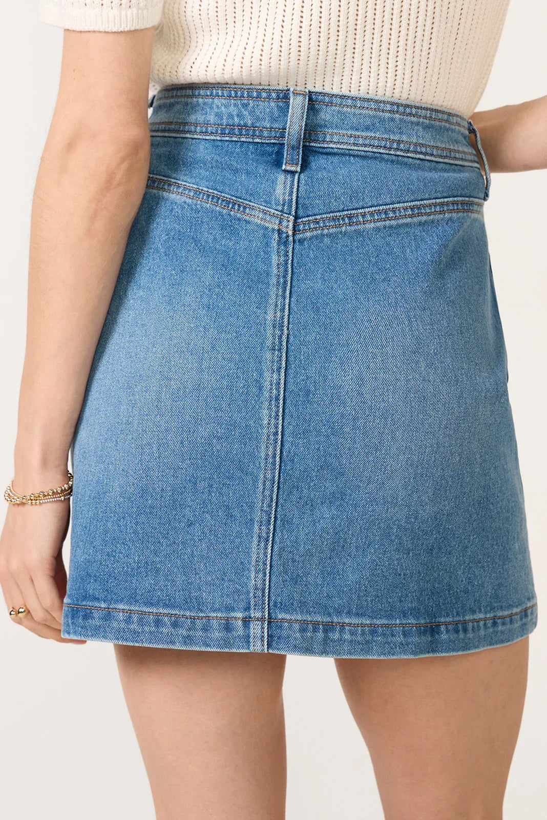 Denim Patch Pocket Mini