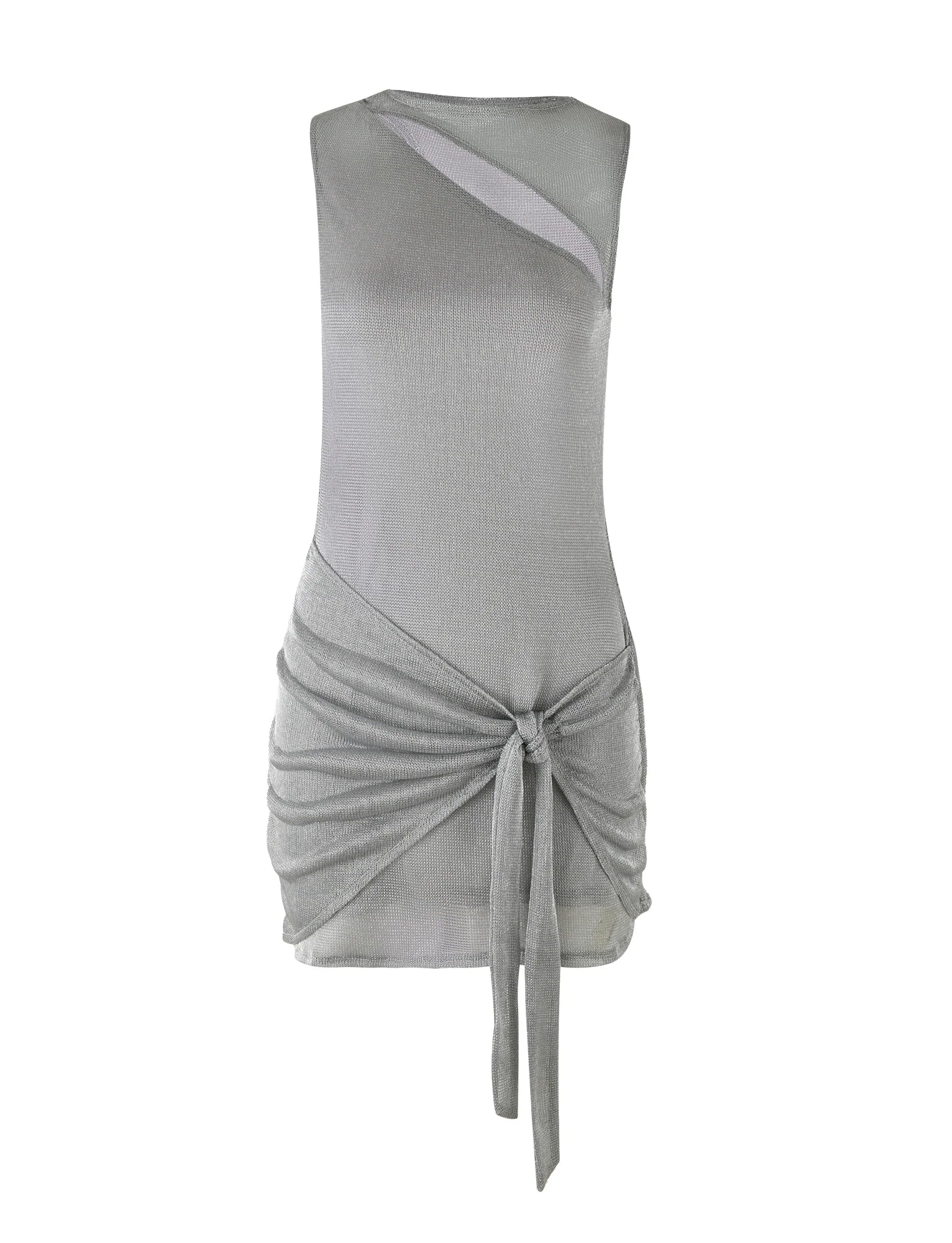 AZELMA DRESS SILVER SILVER