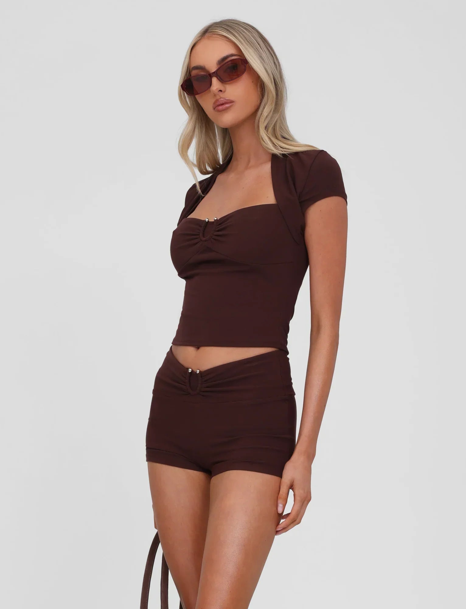 LUNARA TOP CHOCOLATE