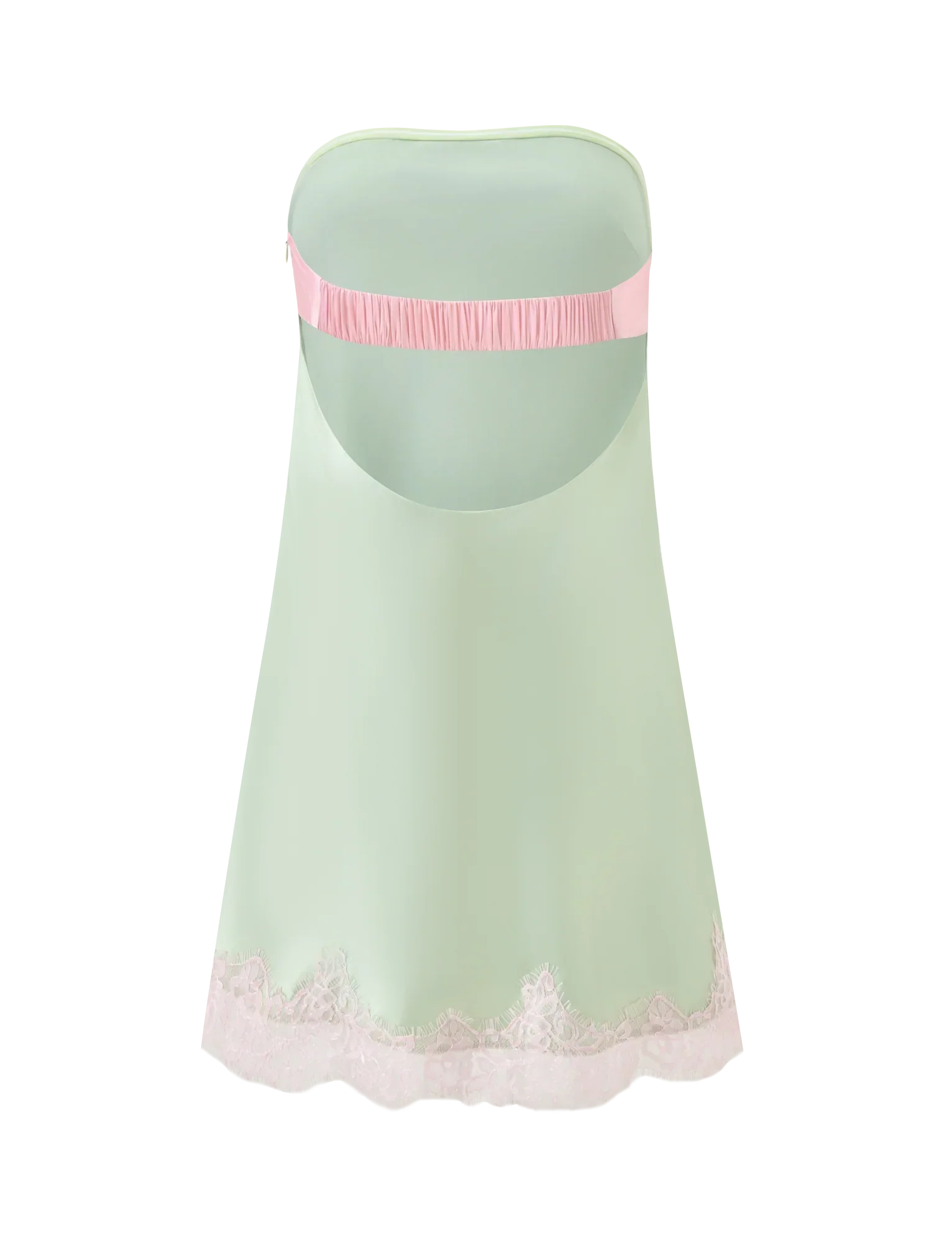 MILYANA MINI DRESS PISTACHIO