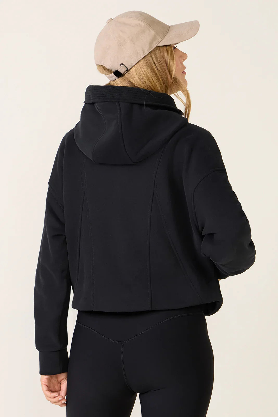 Cotton Fleece Zip Up Hoodie