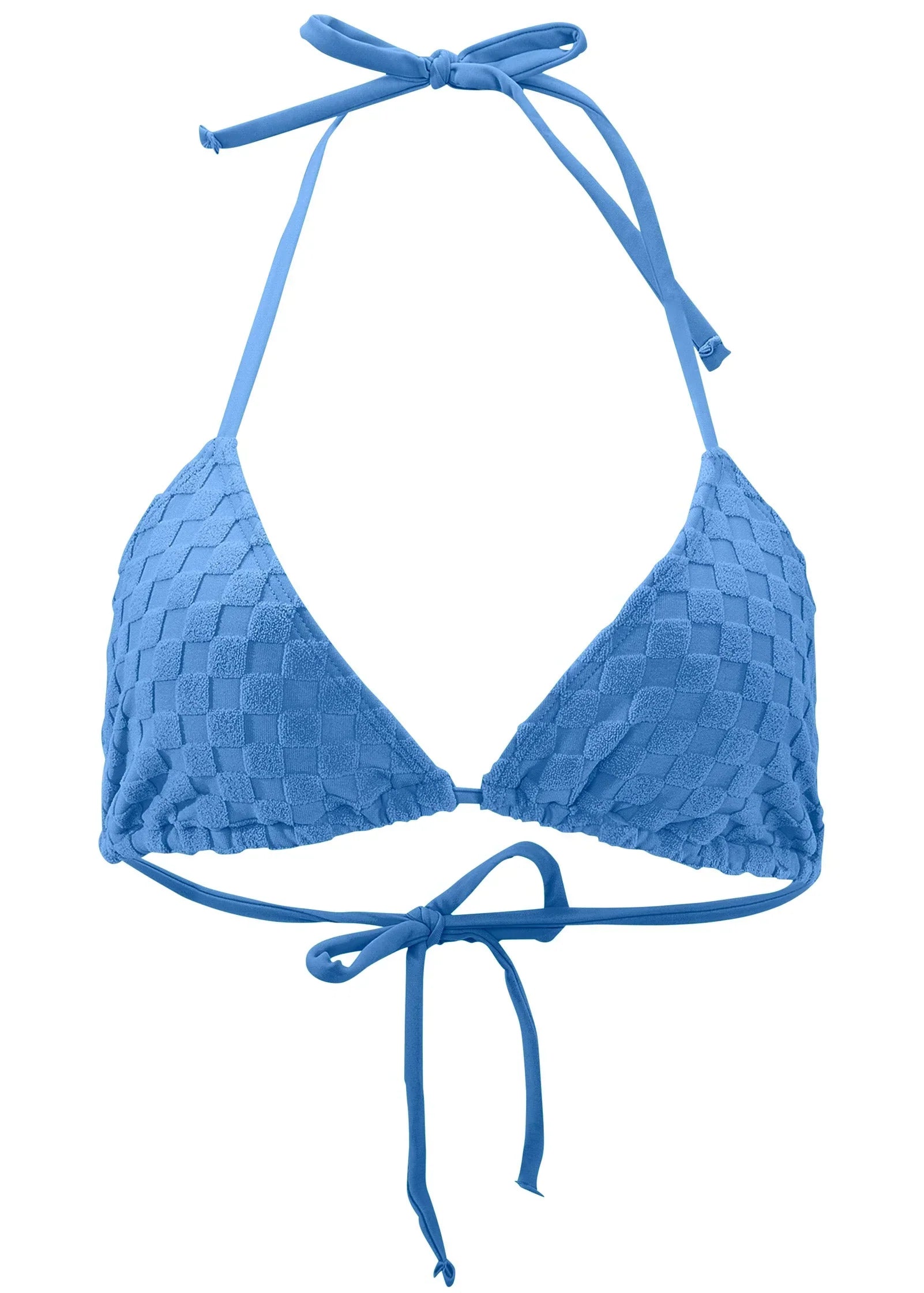 Softcheck Bahama Bikini Top Blue