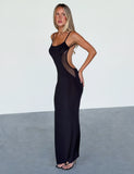XINIA MAXI DRESS BLACK