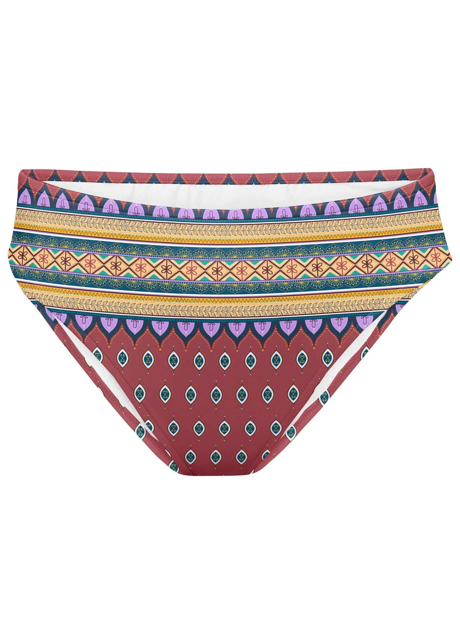 Fiji Moderate Bikini Bottom Modern Moroccan