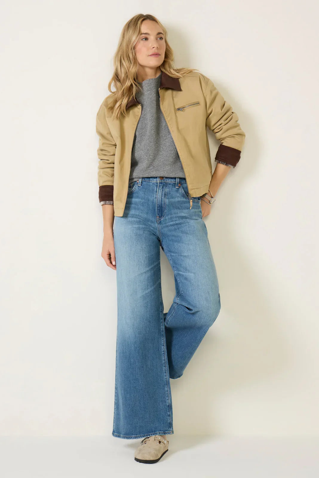 Saige Wide Leg 31 Jean