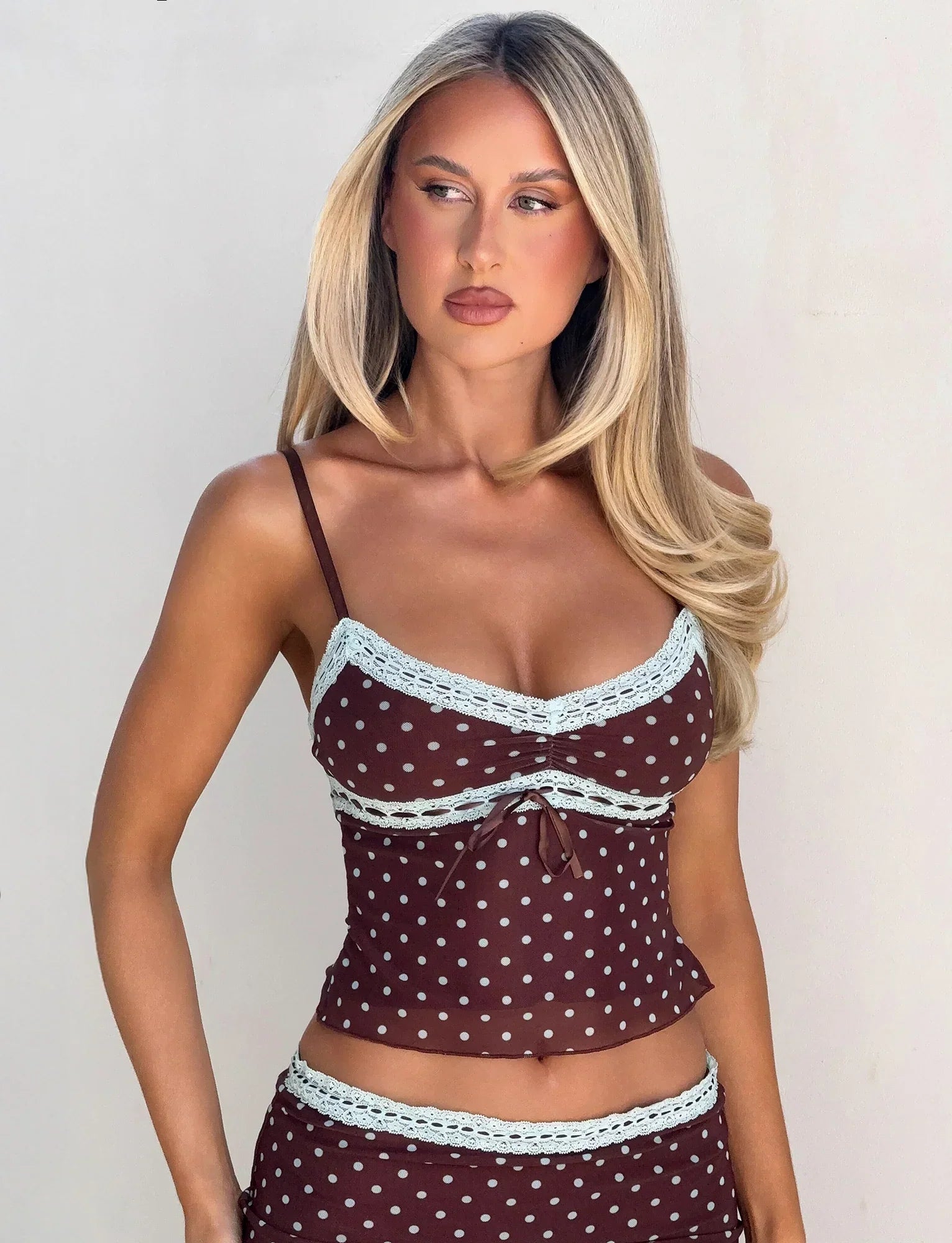 AMARA TOP POLKA DOT
