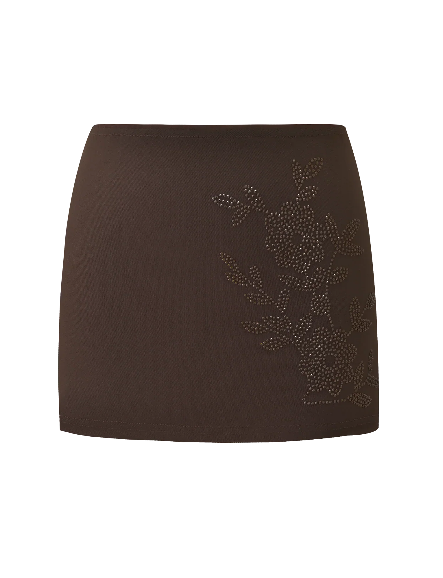 OCTAVIA MINI SKIRT CHOCOLATE SPARKLE