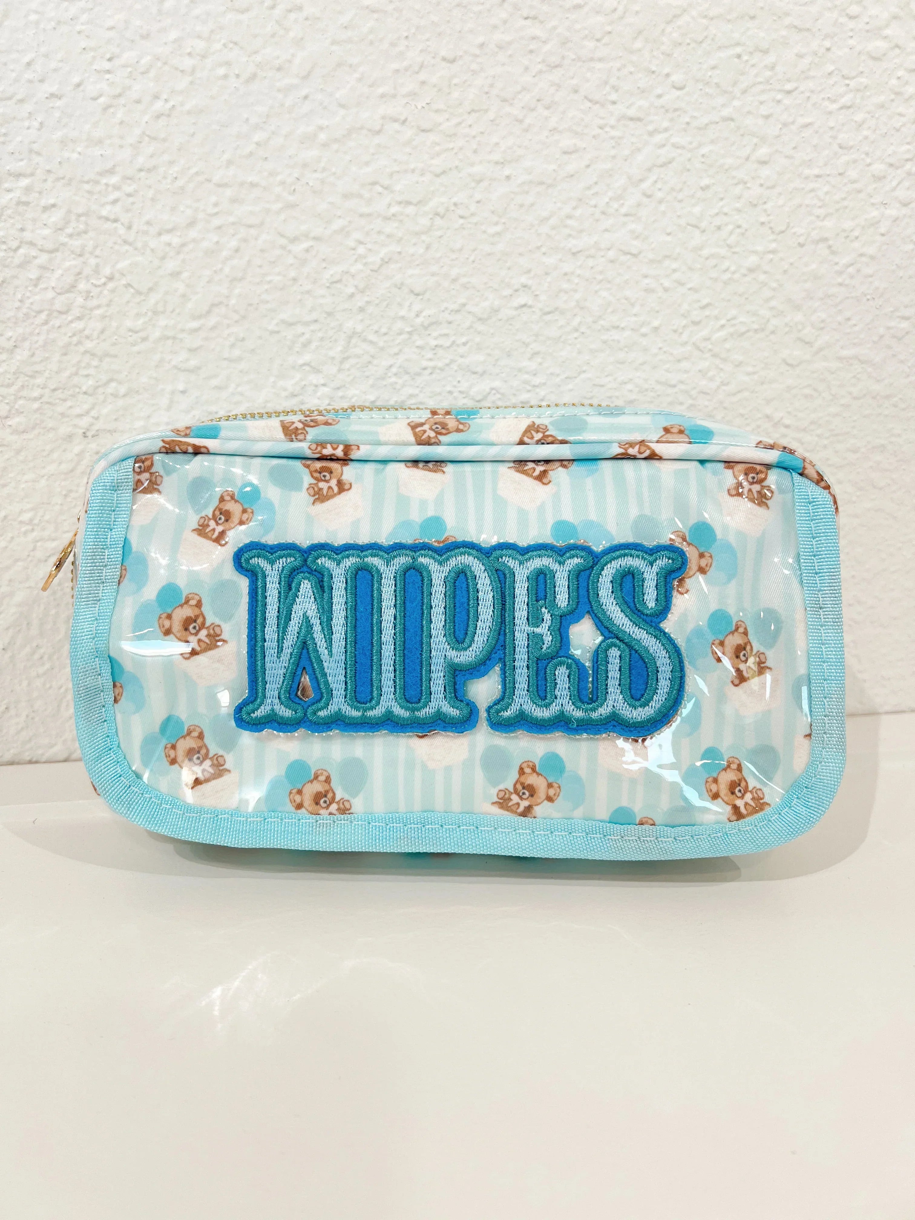 KenzKustomz Wipes Pouch Clear Coat Bag