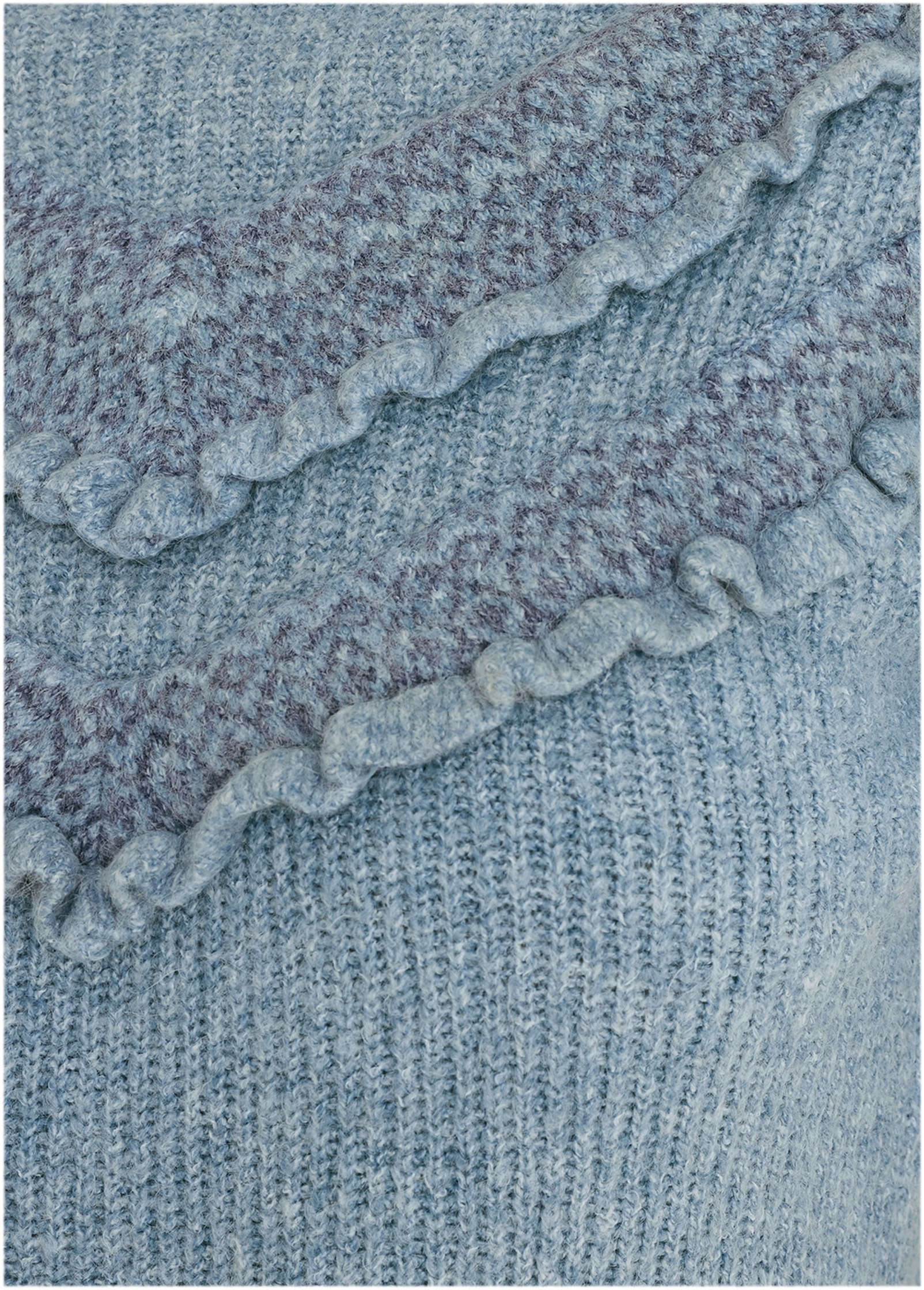 Cheveron Sweater Tourmaline