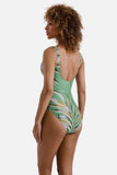Bailey One Piece Coastal Leaves