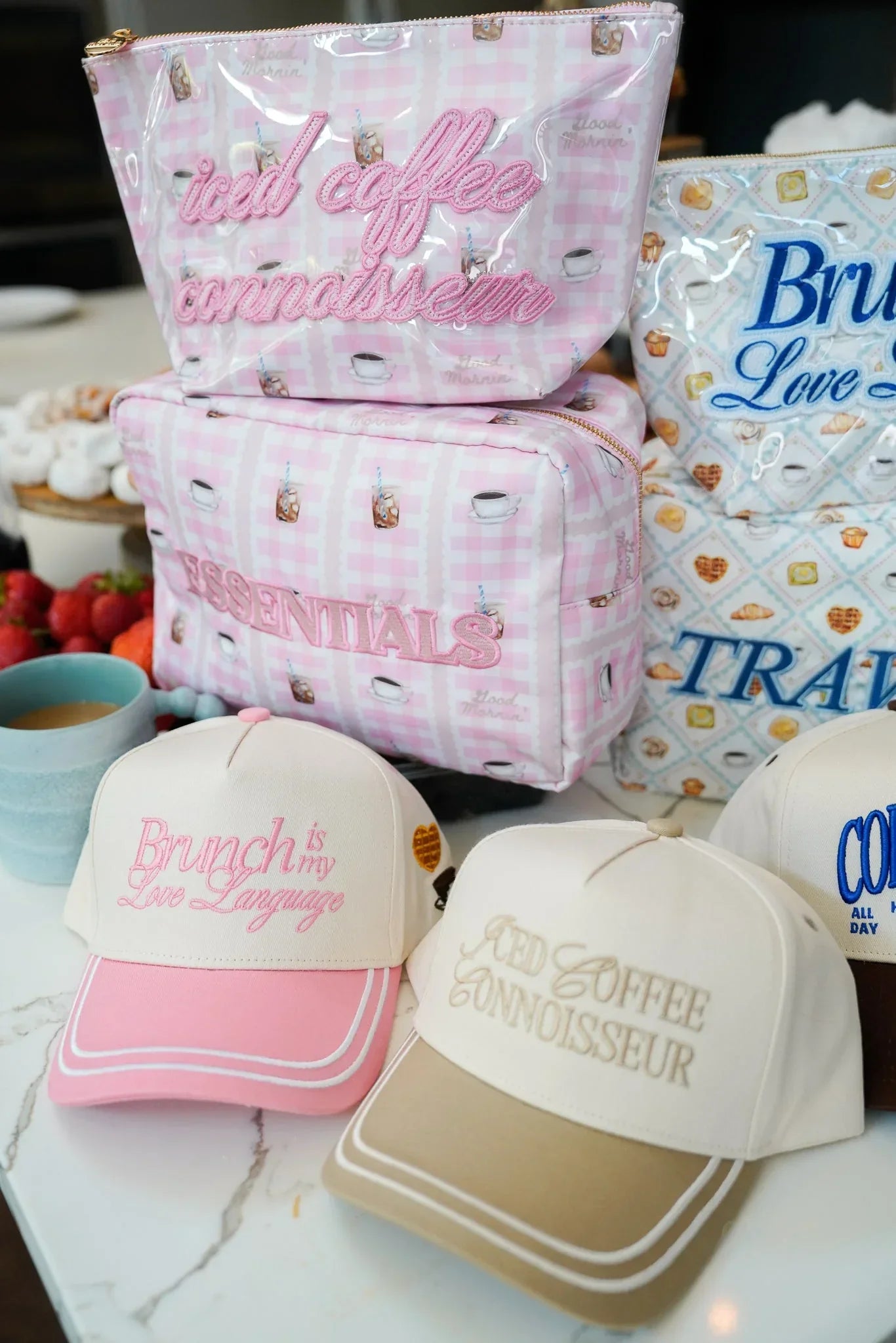 KenzKustomz Essentials XL Bag Pink Coffee