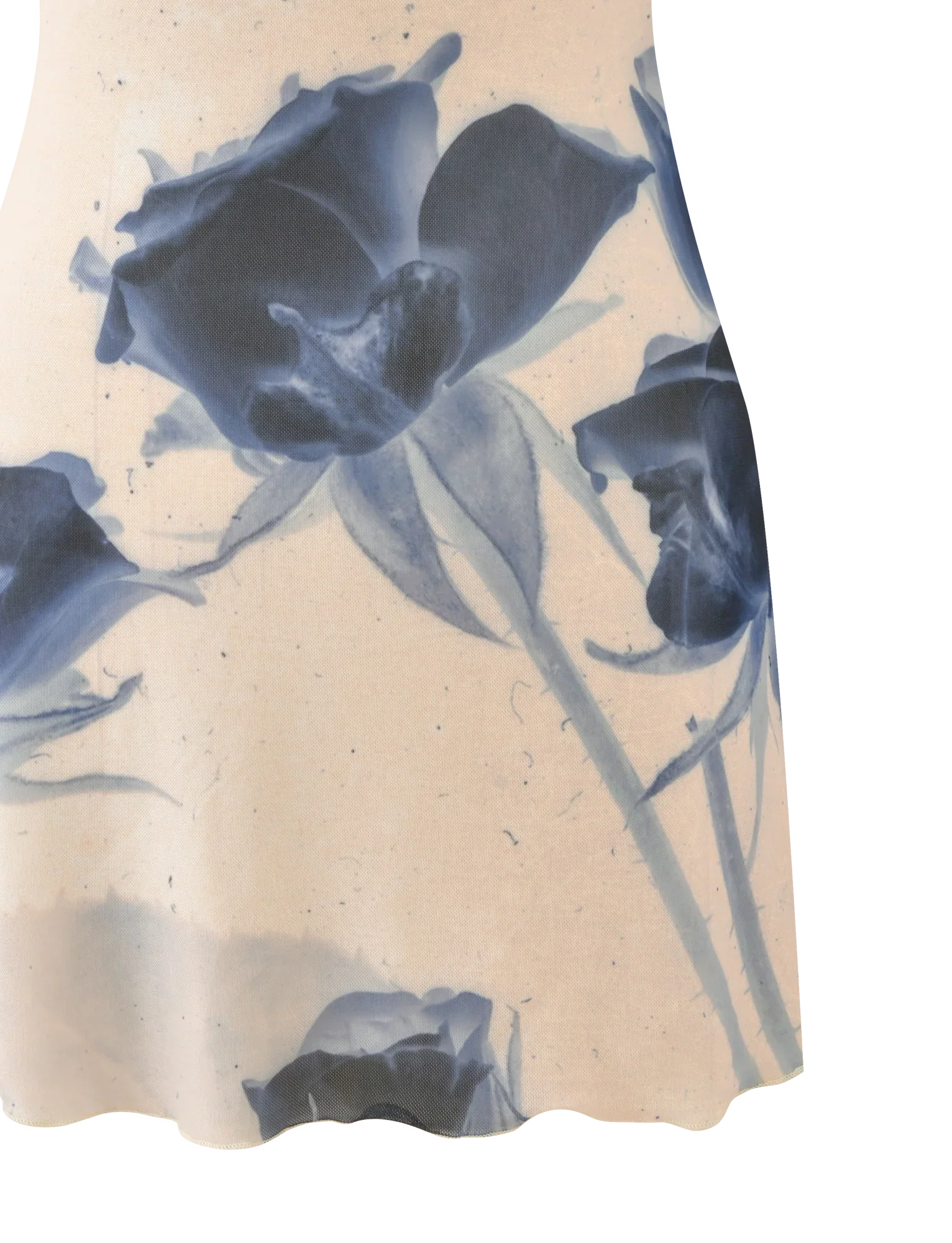 ROSY MINI DRESS INDIGO FLORAL