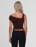 CASSIAN TOP CHOCOLATE