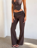 FEDRA PANT CHOCOLATE