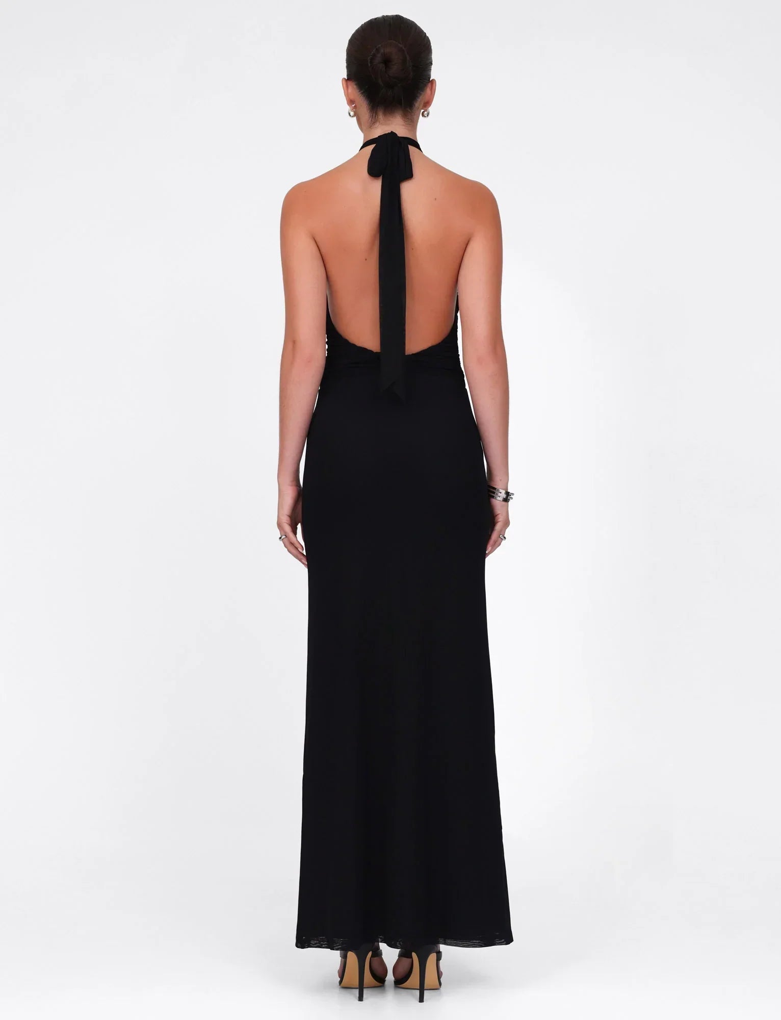 ZARA MAXI DRESS BLACK