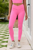 Active State 7 8 High Rise Bubblegum Heat Pink Leggings
