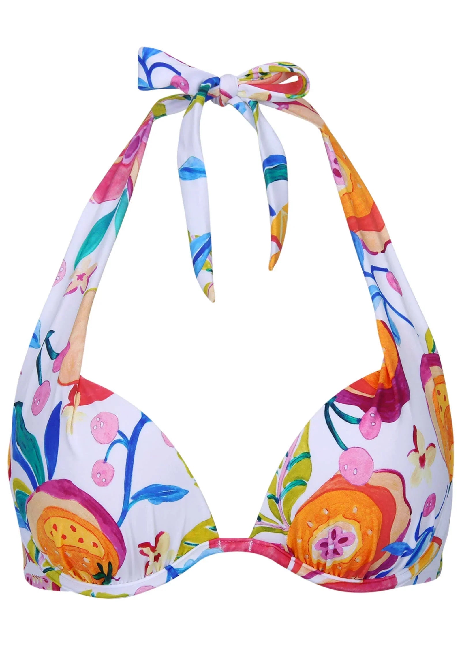 Marilyn Push Up Bikini Top Citrus Floral